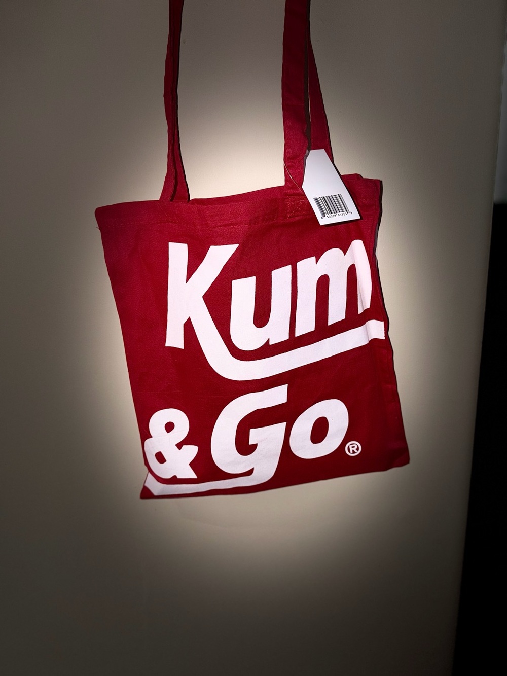 NEW WITH TAGS Kum & Go Reusable Tote Bag. LIMITED Brand Collection.